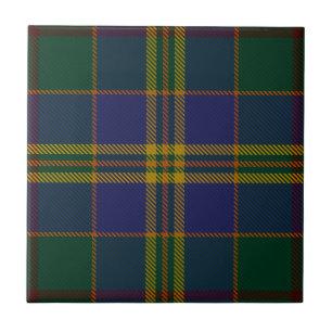 Azulejo De Cerâmica County Kilkenny Irish Tartan