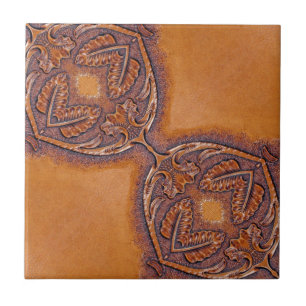 Azulejo De Cerâmica couro natural medieval ocidental