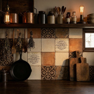 Azulejo De Cerâmica Cozinha Vintage