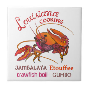 Azulejo De Cerâmica Cozinhar de Louisiana
