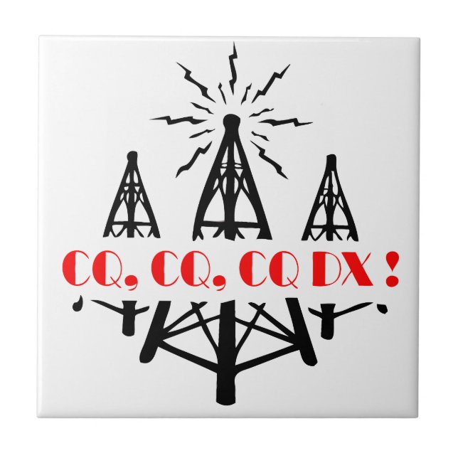 AZULEJO DE CERÂMICA  CQ DX (Frente)