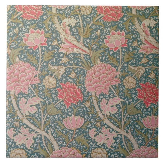 Azulejo De Cerâmica Cray, 1884 (Frente)