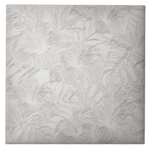 Azulejo De Cerâmica Cream Floral Cerâmica Azulejo
