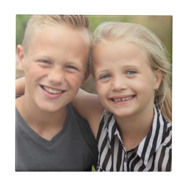 Azulejo De Cerâmica Create your own Photo (Frente)