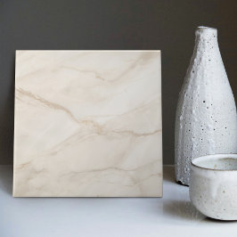 Azulejo De Cerâmica Creme quente Elegância Faux Marble Luxury