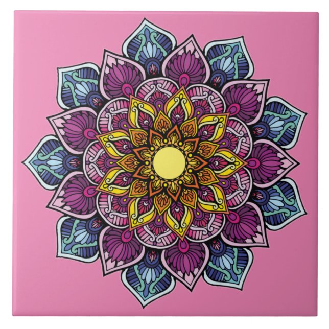 Azulejo De Cerâmica Crest Ametyst™ (Frente)