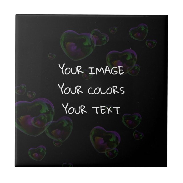 Azulejo De Cerâmica Criar um personalizado (Frente)