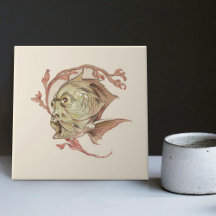 Criatura Fantástica Encantando Arte Nouveau Seder