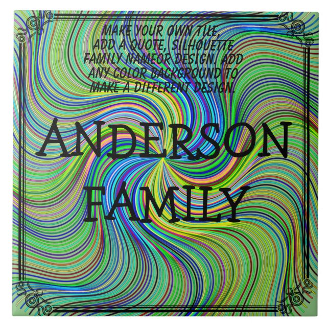 AZULEJO DE CERÂMICA  CRIE SEU   (Frente)