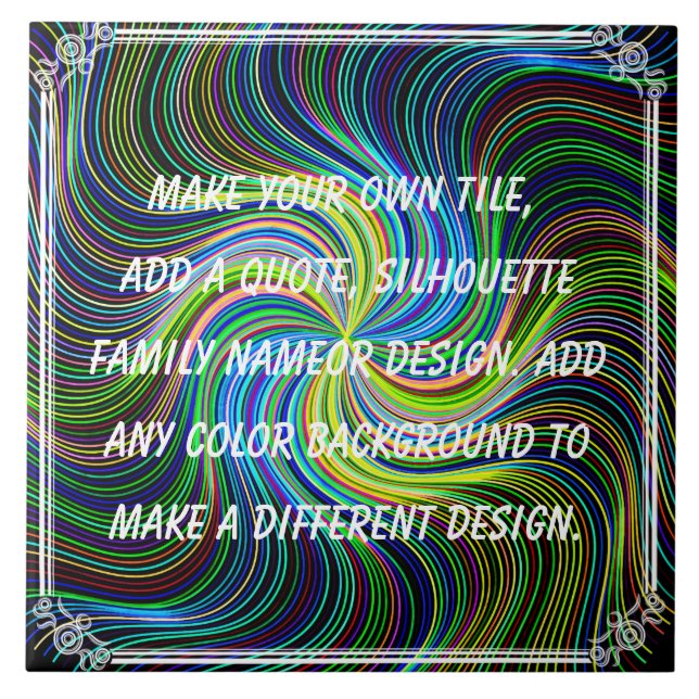 AZULEJO DE CERÂMICA  CRIE SEU (Frente)