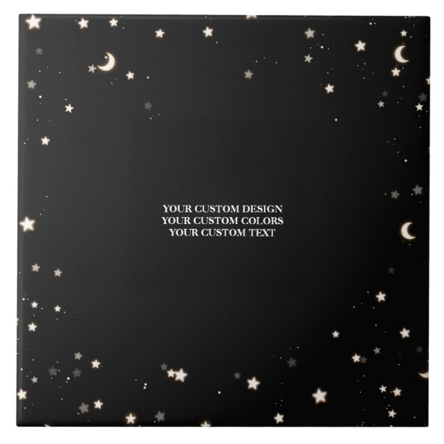 Azulejo De Cerâmica Crie seu personalizado personalizado (Frente)