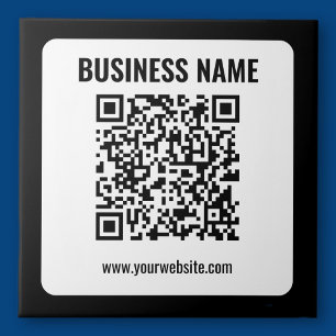 Azulejo De Cerâmica Crie seu próprio código QR   Transportador