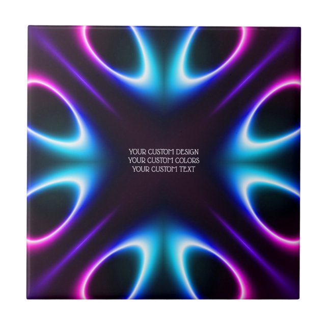 Azulejo De Cerâmica Crie seu próprio personalizado (Frente)