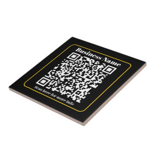 Azulejo De Cerâmica Crie um código QR de negócios instantaneamente esc