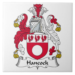 Azulejo De Cerâmica Crista da família de Hancock