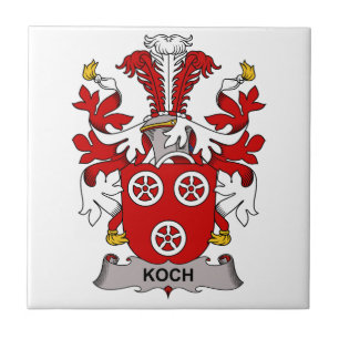 Azulejo De Cerâmica Crista da família de Koch