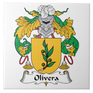 Azulejo De Cerâmica Crista da família de Olivera