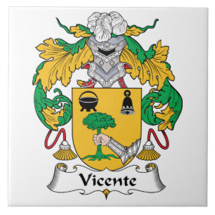 Azulejo De Cerâmica Crista da família de Vicente