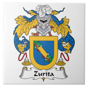 Azulejo De Cerâmica Crista da família de Zurita