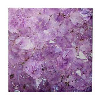 Azulejo De Cerâmica Cristais Amethyst