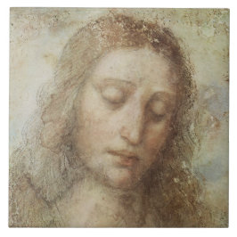 Azulejo De Cerâmica Cristo (Cristianismo) (Leonardo da Vinci)