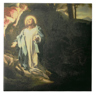 Azulejo De Cerâmica Cristo no jardim de Gethsemane 3