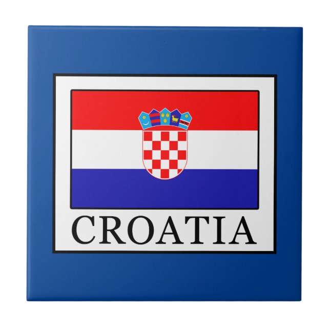 Azulejo De Cerâmica Croácia (Frente)