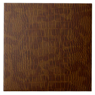 Azulejo de cerâmica crocodilo de grandes dimensões