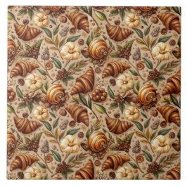 Azulejo De Cerâmica Croissants Covardes
