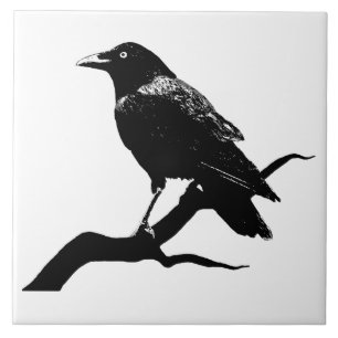 Azulejo De Cerâmica Crow