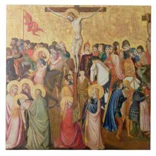 Azulejo De Cerâmica Crucificação