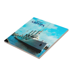 Azulejo De Cerâmica Cruiser Aurora Russo