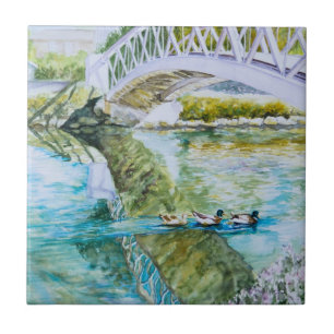 Azulejo De Cerâmica Cruzamento do canal