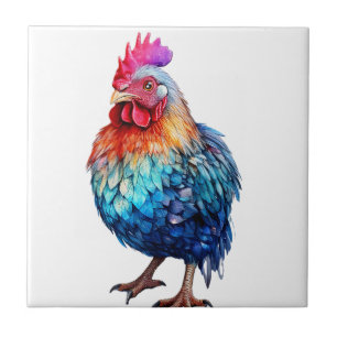 Azulejo De Cerâmica Crystal Chicken