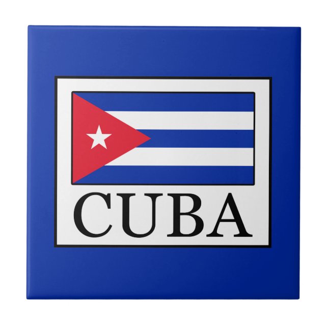 Azulejo De Cerâmica Cuba (Frente)