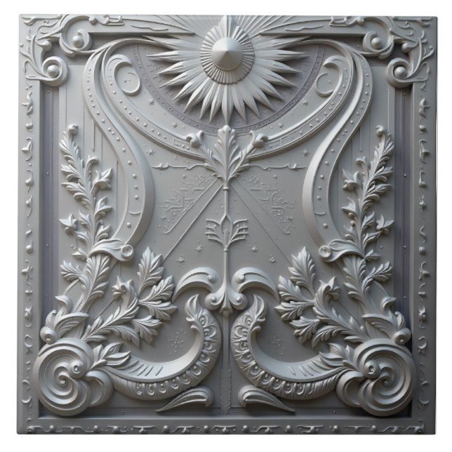 Azulejo De Cerâmica Culto ao Sol (Frente)