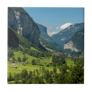 Azulejo De Cerâmica Cumes de Lauterbrunnen - de Bernese - suiça