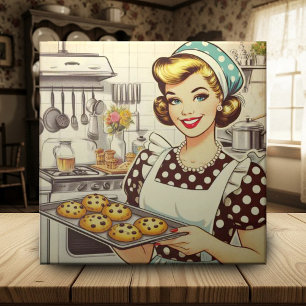 Azulejo De Cerâmica Cupcake Girl