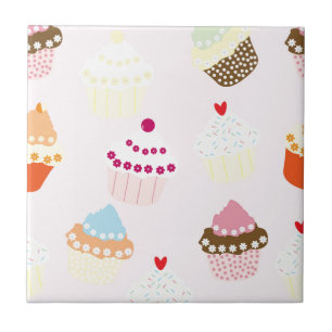 Azulejo De Cerâmica Cupcakes