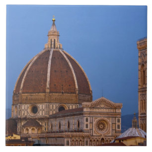 Azulejo De Cerâmica Cúpula da Catedral de Santa Maria del Fiore em cal