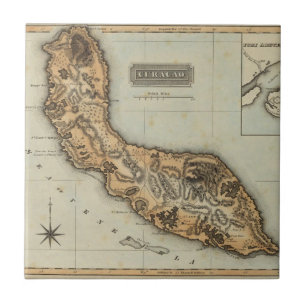 Azulejo De Cerâmica Curaçau