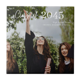 Azulejo De Cerâmica Custom Graduation Farewell Gift Photo