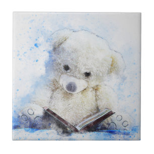 Azulejo De Cerâmica Cute Teddy Bear Ceramic Tile