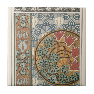 Azulejo De Cerâmica Cyclamen 3 de Maurice Pillard Verneuil