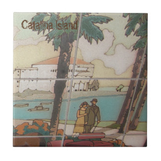 AZULEJO DE CERÂMICA DA ILHA CATALINA CAMINHANTES C