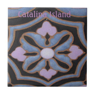 AZULEJO DE CERÂMICA DA ILHA CATALINA CORES CATALIN