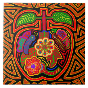 Azulejo de Cerâmica da Maçã Vermelha Delicious Kun