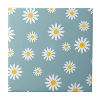 Azulejo De Cerâmica Daisy Meadows Teal