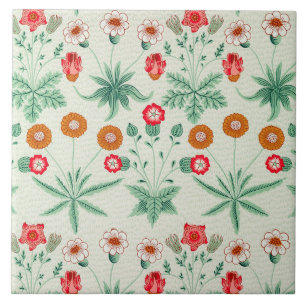 Azulejo De Cerâmica Daisy, William Morris