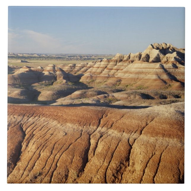 Azulejo De Cerâmica Dakota do Sul, Parque Nacional Badlands, Badlands (Frente)